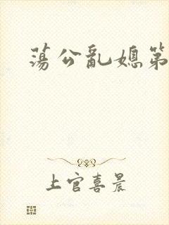 荡公乱媳第一章