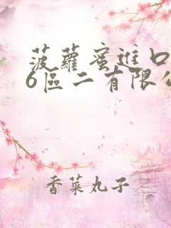 菠萝蜜进口路线6区二有限公司