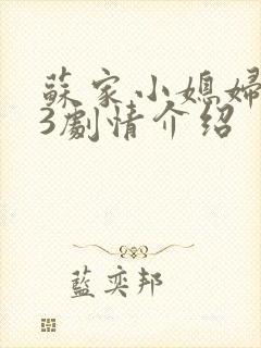 苏家小媳妇1v3剧情介绍