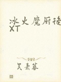 冰火魔厨后记TXT