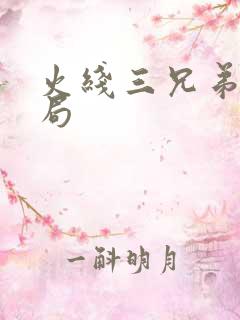 火线三兄弟大结局