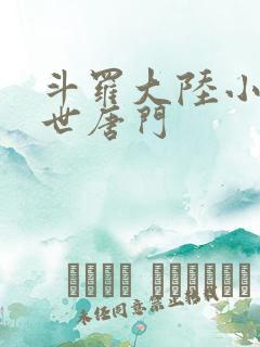 斗罗大陆小说绝世唐门
