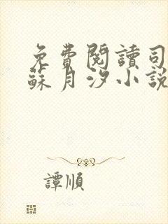 免费阅读司空靖苏月汐小说全文正版