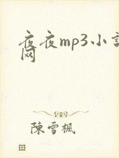夜夜mp3小说网