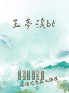 王梦溪bt