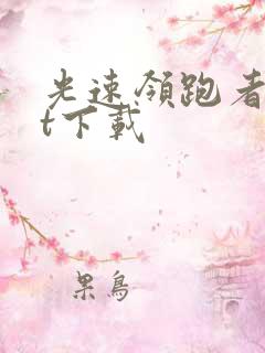 光速领跑者txt下载