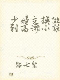 少妇交换做爰做到高潮小说