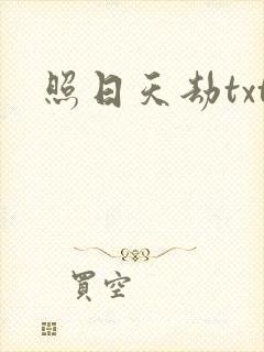 照日天劫txt