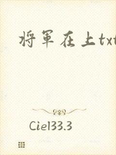 将军在上txt