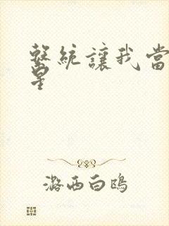 系统让我当大明星