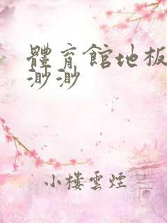 体育馆地板上c渺渺