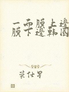 一面膜上边一面膜下边韩国