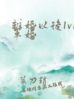 离婚以后1v1军婚