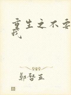 重生之不要爱上我