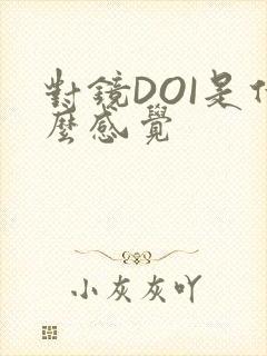 对镜DOI是什么感觉