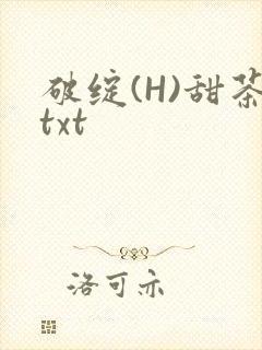 破绽(H)甜茶txt