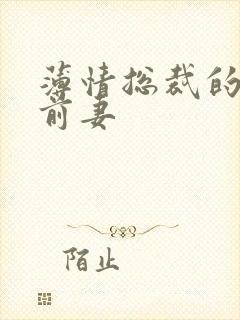 薄情总裁的失声前妻