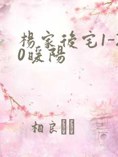 杨家后宅1-20暖阳