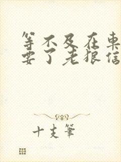 等不及在车里就要了老狼信息