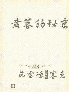 黄蓉的秘密