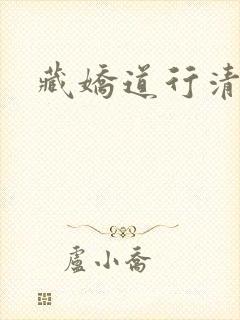 藏娇道行清浅