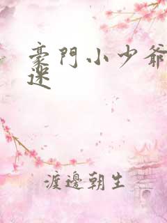 豪门小少爷是财迷