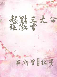 起点三大公交车张傲雪