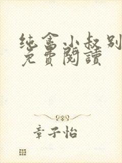 纯禽小叔别太猛免费阅读