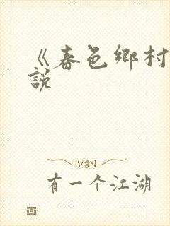 《春色乡村》小说