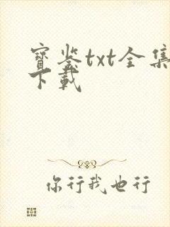 宝鉴txt全集下载