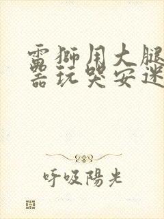 雷狮用大腿支撑器玩哭安迷修