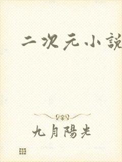 二次元小说网站