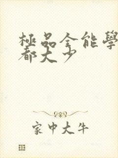 极品全能学生花都大少