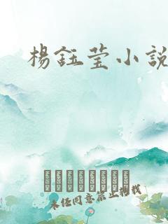 杨钰莹小说阅读