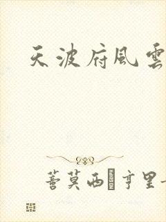 天波府风云