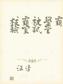 校霸被学霸压实验室试管