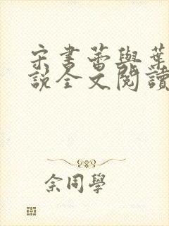 宋书蕾与叶临小说全文阅读