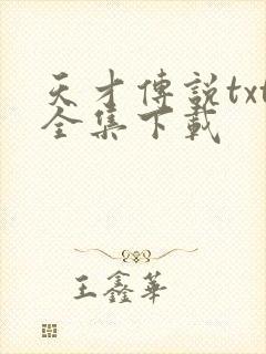 天才传说txt全集下载