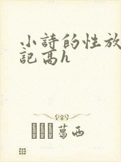 小诗的性放荡日记高h