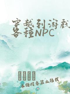 穿越到游戏里和各种NPC