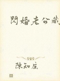 闪婚老公藏不住