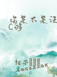 你是不是没有被C够
