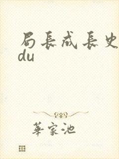 局长成长史sodu