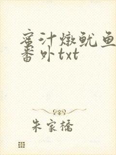 蜜汁炖鱿鱼全文番外txt
