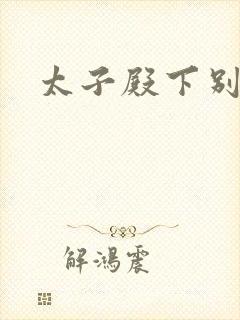 太子殿下别惹我