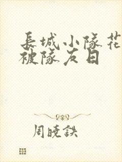 长城小队花木兰被队友日