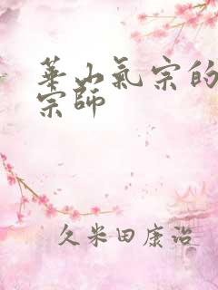 华山气宗的形意宗师