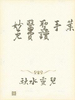 妙医圣手叶皓轩免费读