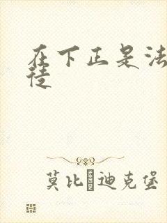 在下正是法外狂徒