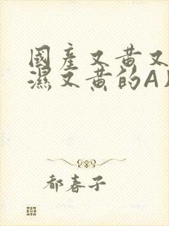 国产又黄又硬又湿又黄的A片小说